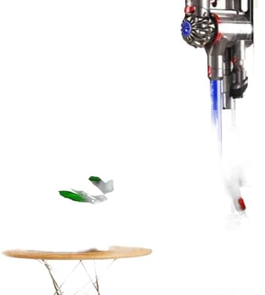 acuum Cleaner Floor Stand Mount Rack for Dyson - Convenient Storage Solution for Keeping Your Dyson Vacuum Cleaner Secure and Accessible V11 V10 V8 V7 V6 22X 29 X 127 Cm Black