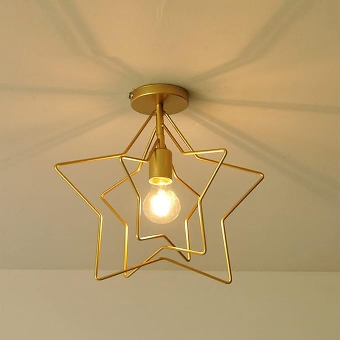 14 Modern Creative Iron Ceiling Lamp for Living Room Bedroom Balcony Ceiling Lighting Fixture. - Image 1