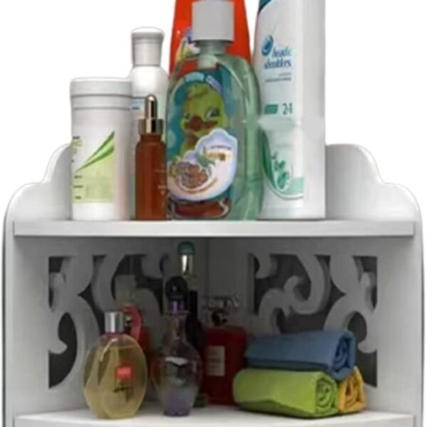 Corner Shelf Bathroom Organizer Perfect for Bathroom Storage, Bathroom Storage Organizer, Small Shelf Match Any Room to Organizing