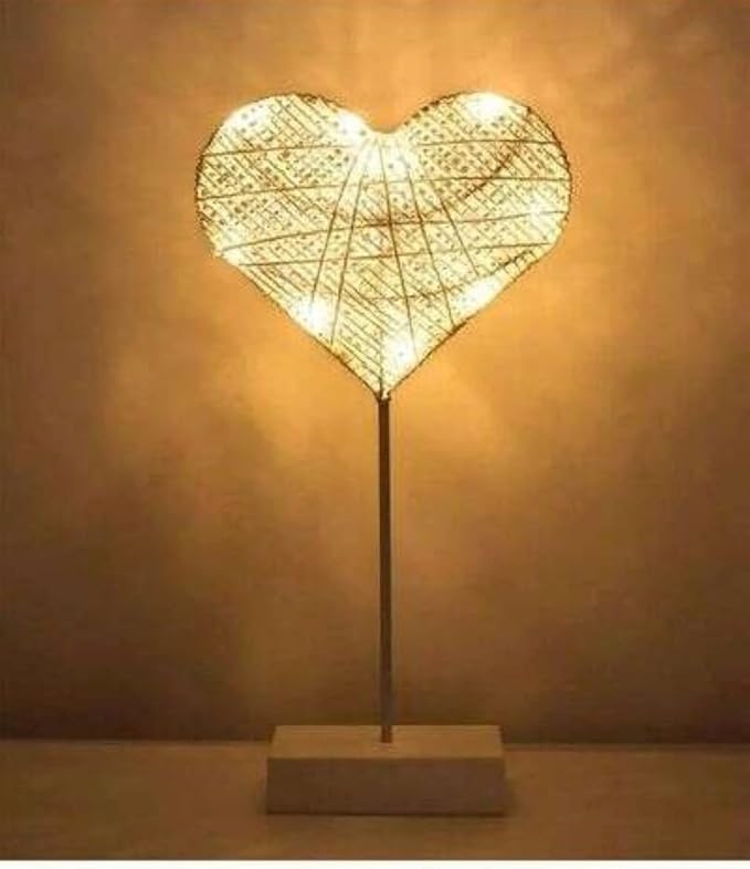 56 Heart LED Night Lamp Decorating Bedroom Atmosphere Specially for Ramadan - Image 1