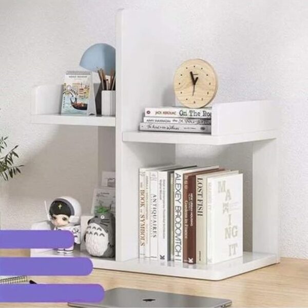 Creative Small Desktop Bookshelf Organizer 41 x 18 x 47 CM