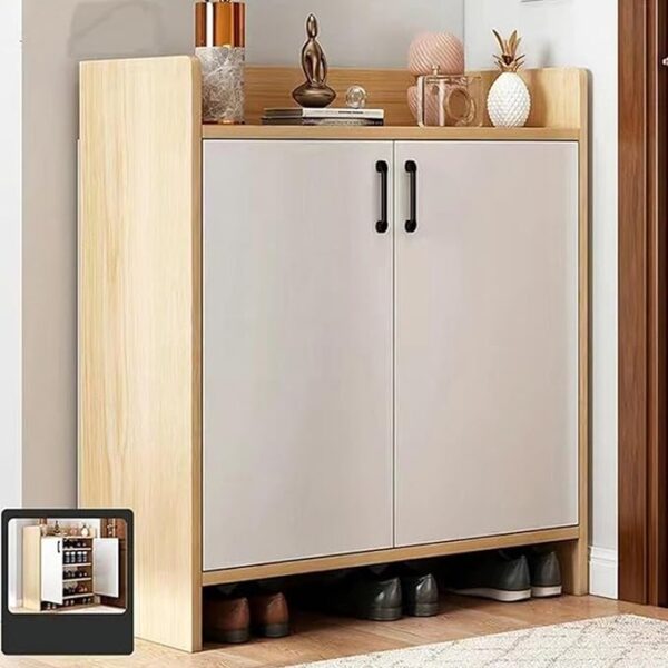 Shoe Cabinet Home Doorway Outside The Entrance Hallway Cabinet Balcony Small Apartment Shoe Rack Shoe Racks 60 x 30 x 100 cm.